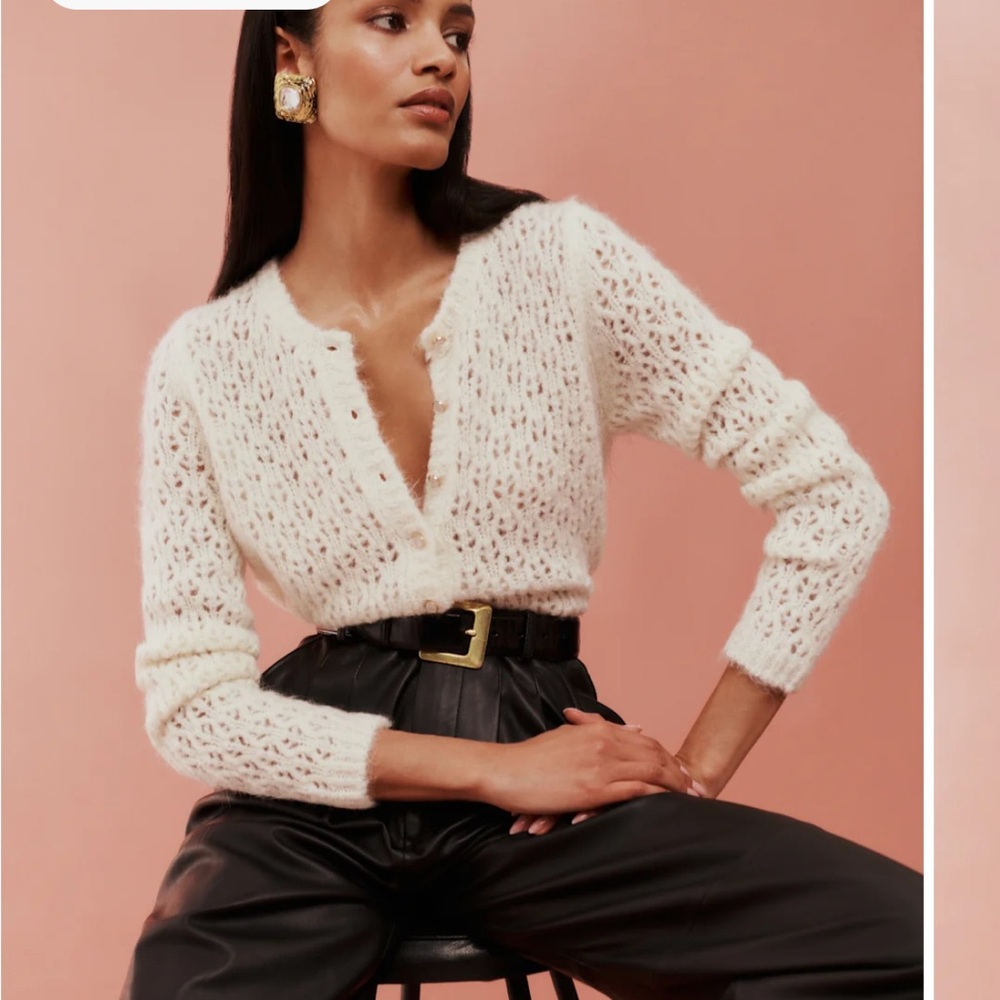 Reformation Clara Crew Cardigan